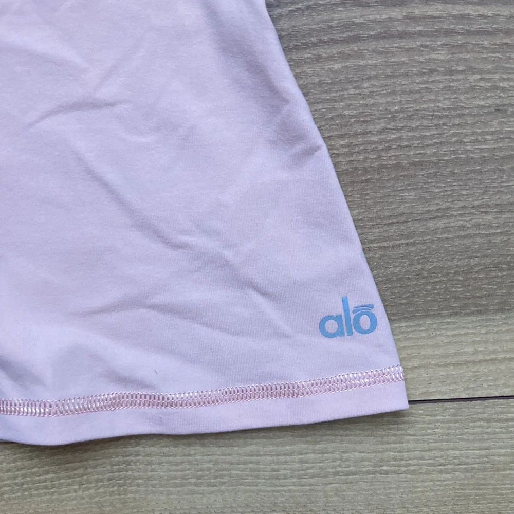 ALO Bliss Shirred Yoga Tank. Size S